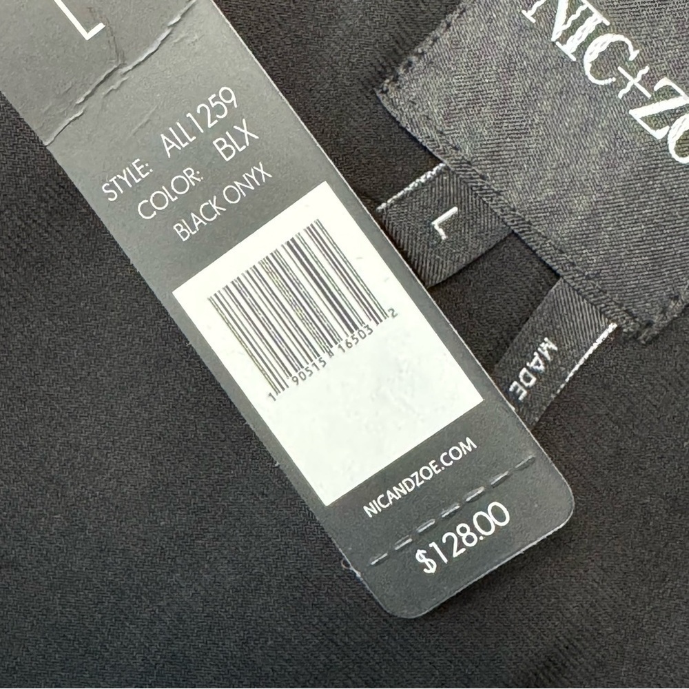 NIC+ZOE Black Midi Dress - Picture 9 of 11